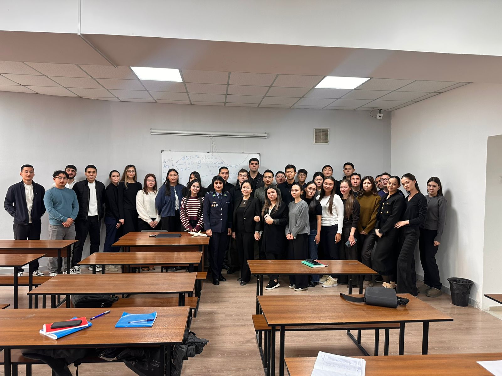 Жобалық офисінің «Заң және тәртіп» акциясы аясындағы қонақтық дәріс